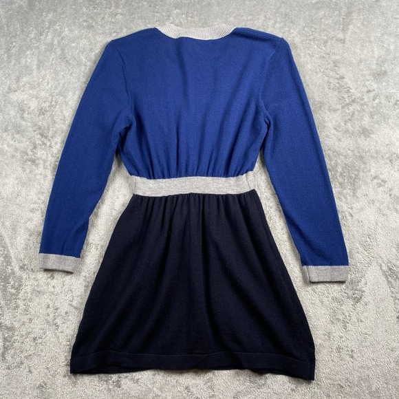 VINCE Cardigan Women's Size S Blue Grey 100% Cashmere One Button Sweater Twee - Picture 7 of 12